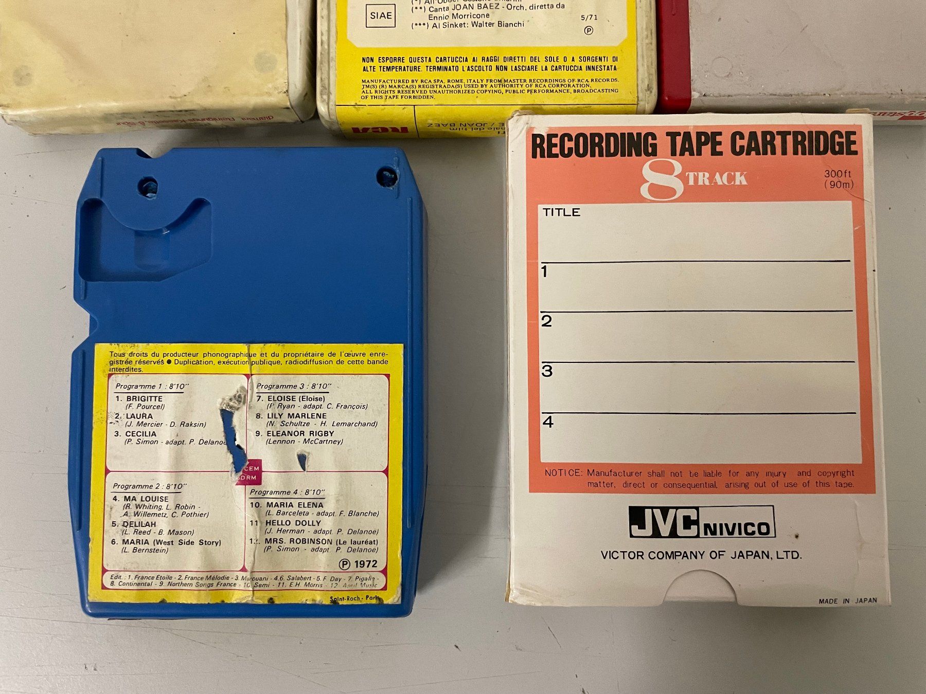 Musicassette: casettes 8 piste – Difettoso da La Croix (Lutry) venduto da netrajet 3