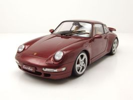 Porsche 911 / 993 Turbo 1995-1998 Arena rot met.        1:18