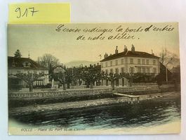 Ansichtskarte Rolle Place du Port und et le Casino, 1908