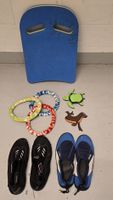 Badezubehoer Brett Ringe Tiere Schwimmschuhe 