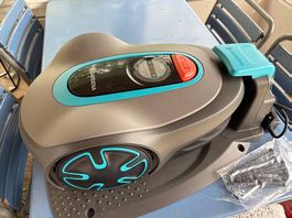 Robot tondeuse Gardena SILENO Minimo 500 m² + Garage