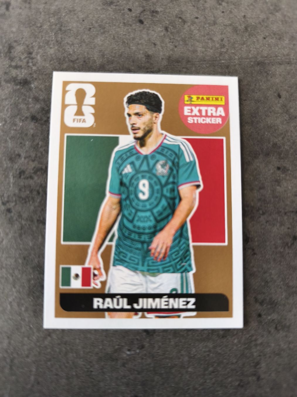 Aufkleber: Raul Jimenez - Panini extra sticker – Gebraucht aus Carouge GE von kev_7th8