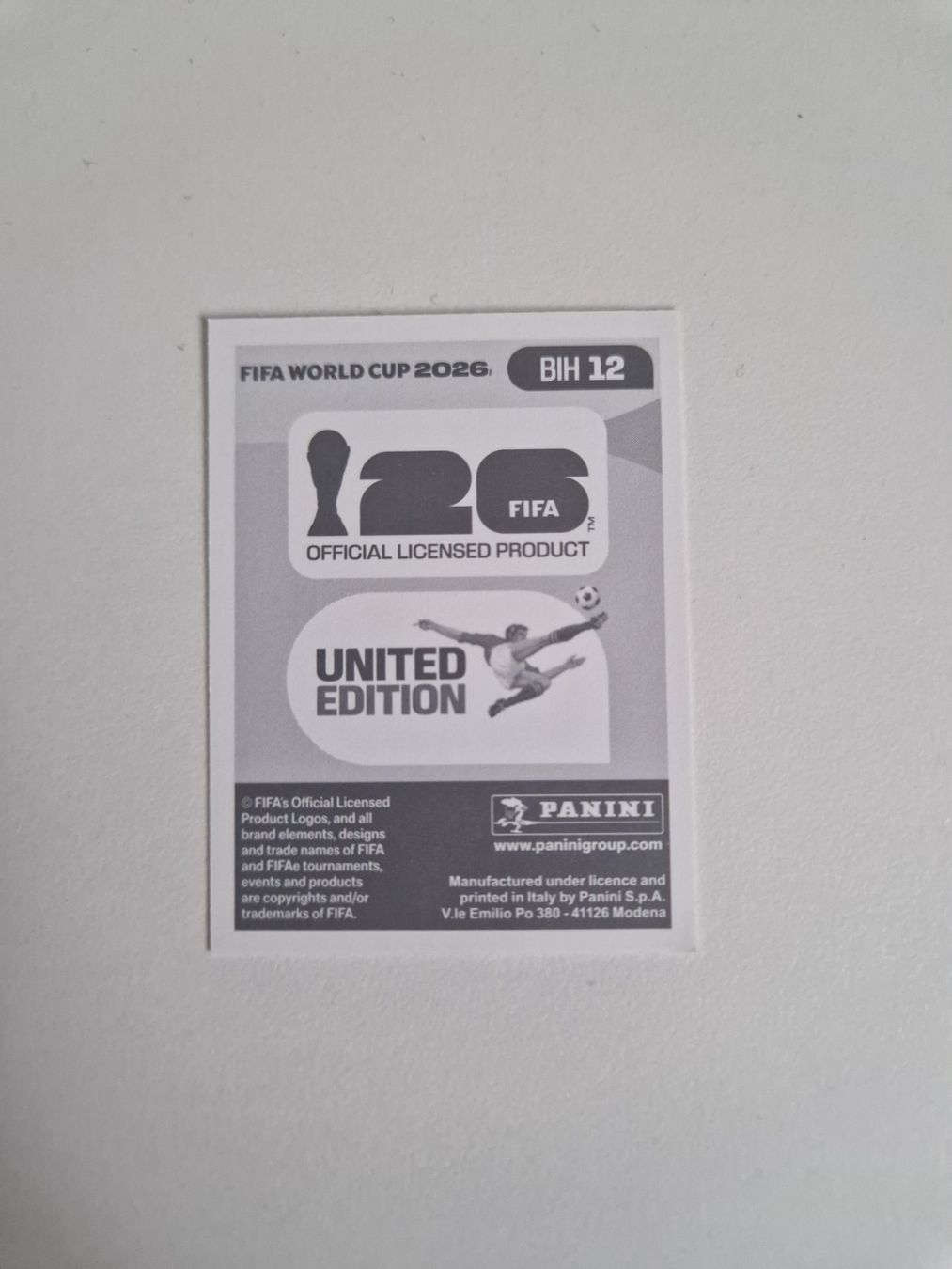 Panini Cartes à collectionner: Panini Sticker BIH12 – Neuf (Voir description) à Stüsslingen par white_angel86 1