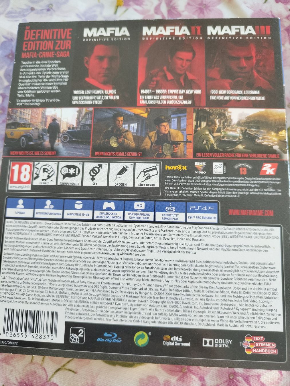Giochi: Jeu PS4 Mafia Trilogy bon état – Usato da Court venduto da Chronoss 7