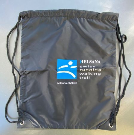 Gymsack Turnsack HELSANA swiss running walking trail