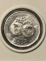 500 Lire 1985 Silber – UWC Adriatico – IPZS Etui