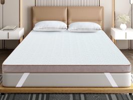Matratzen Topper 180x200cm. 7.5cm hoch, 2 Härtegrade H3&H2
