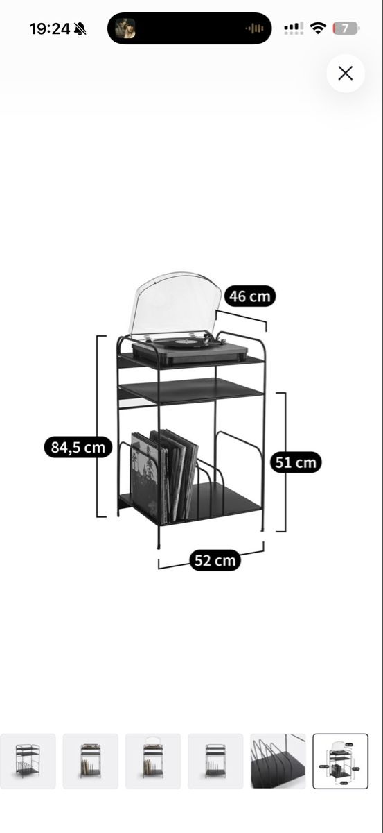 Scaffali: Vinyl / Schallplatten Regal – Usato da Bremgarten AG venduto da baby-yoda 2