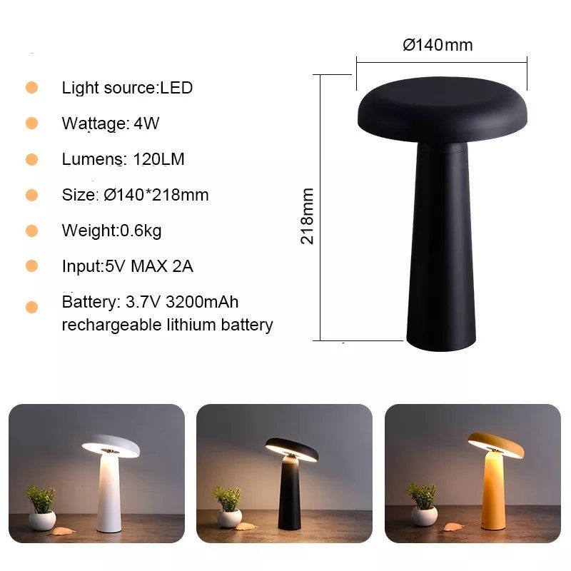 Lampade: Dimmbare Led Akku Tischlampe‪ – Nuovo e nell'imballaggio originale da Lugano venduto da Lucolos 3