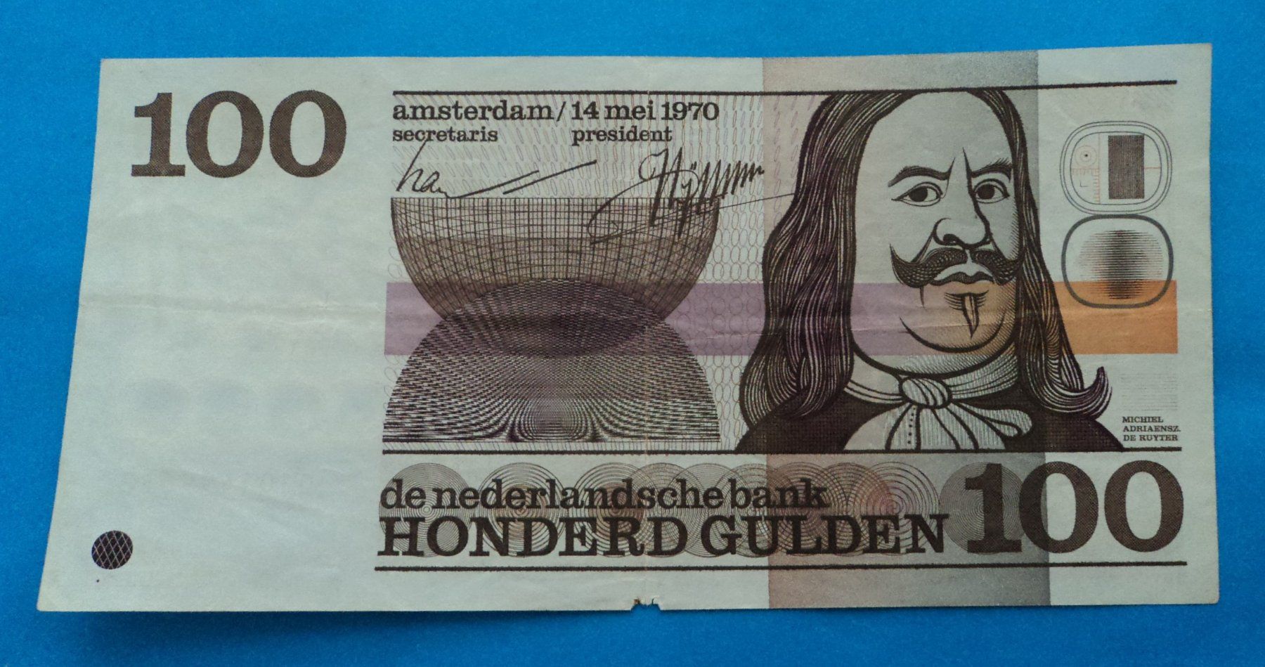 Banconote: Niederlande: 100 Gulden 1970, SS – Usato da Basel venduto da maripas17
