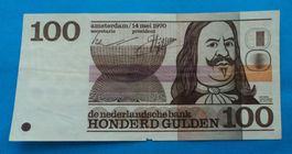 Niederlande: 100 Gulden 1970, SS
