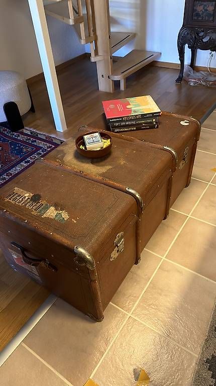 Valigie: Reisekoffer Überseekoffer – Usato da Regensdorf venduto da KlangderWolken 3
