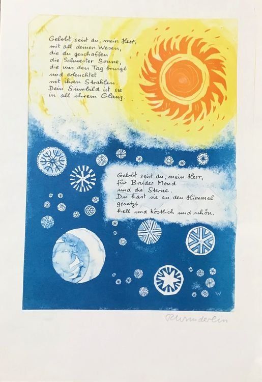 Grafiken & Lithographien: 4x Rudolf WUNDERLIN Lithographien Handsigniert – Gebraucht aus Gersau von grafik-kunst 3