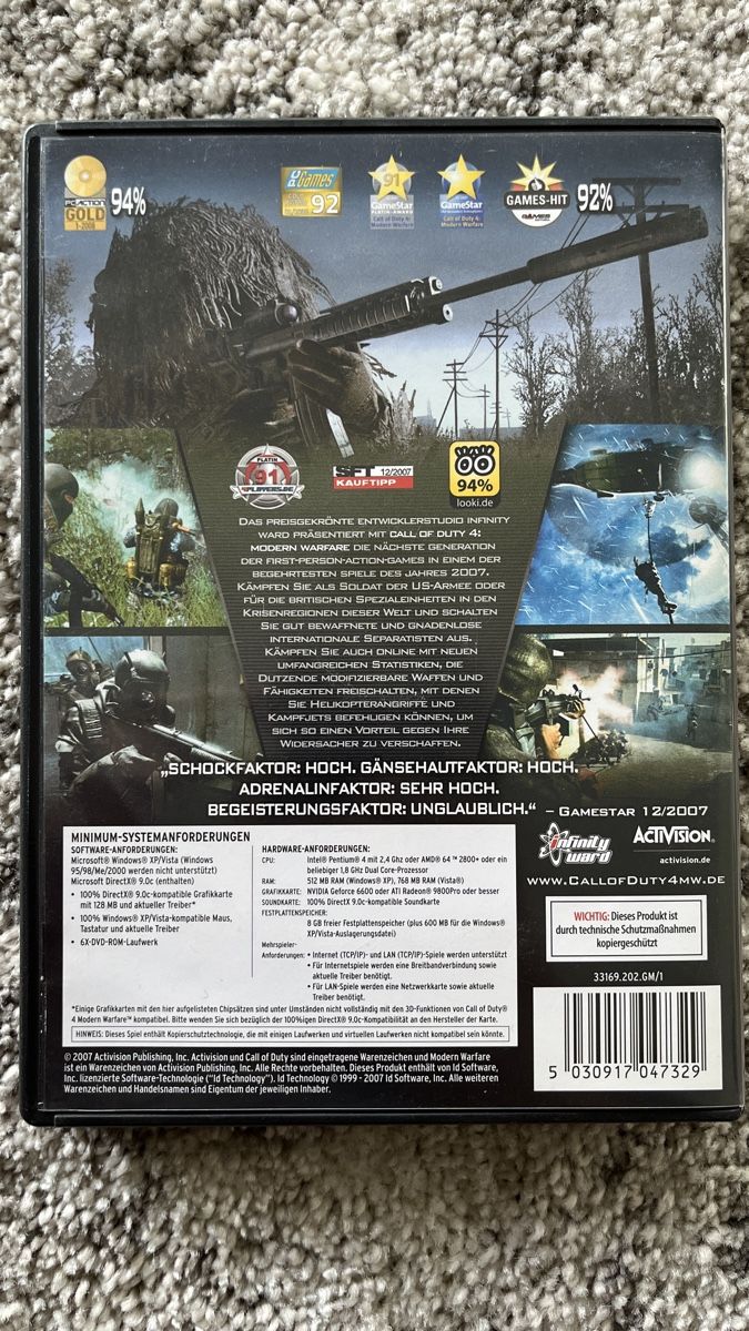 Giochi: Call of Duty 4 – Usato da Rupperswil venduto da CrazyMonkey 1