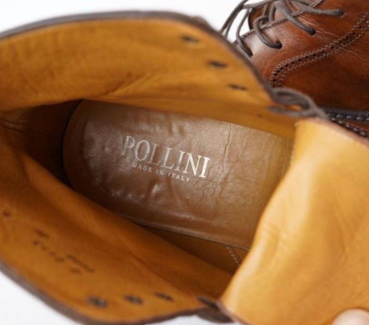 Scarpe da uomo: Bottines Pollini, cuir, 43, neuves – Nuovo (secondo la descrizione) da Auvernier venduto da Arocc 4