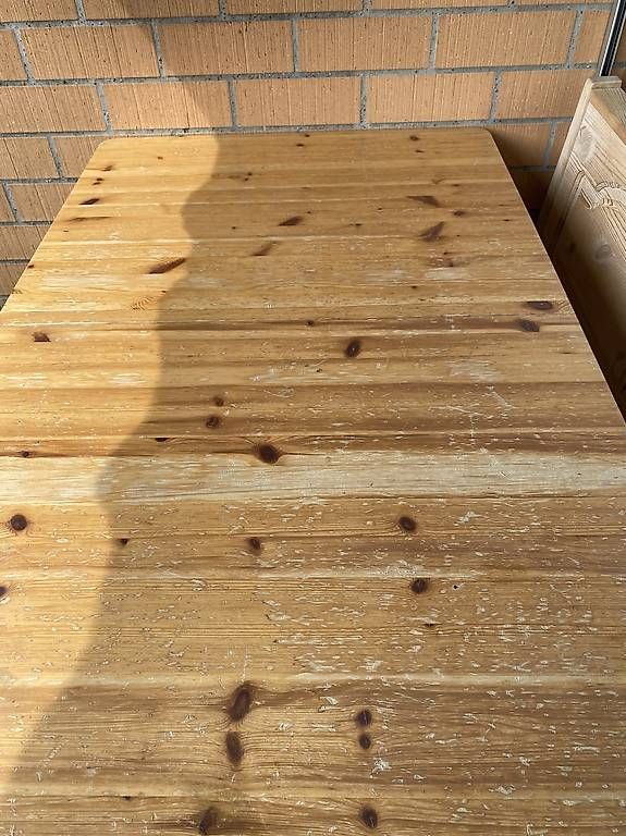 Tischset: Sitzbänke und Tisch – Gebraucht aus Illnau von Gysi01 4