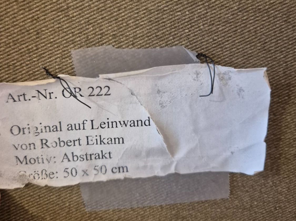 Foto & Immagini: Original auf Leinwand von Robert Eikam – Usato da Wetzikon ZH venduto da ErsinA01 2