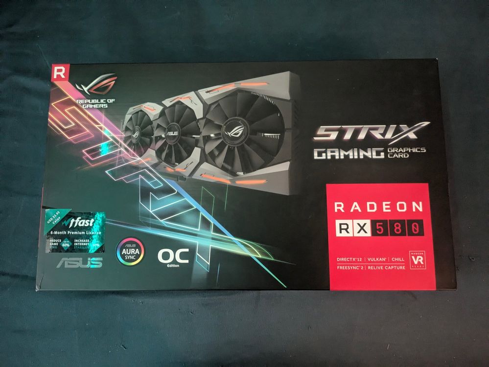 AMD Strix RX 580 O8G OC mit OVP (Neu (gemäss Beschreibung)) in ...