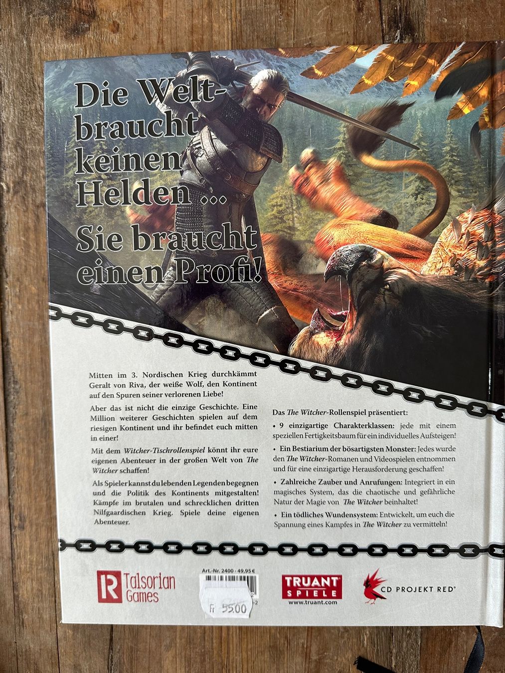 Giochi: The Witcher Rollenspiel - Neu/OVP! – Nuovo e nell'imballaggio originale da Teufen AR venduto da games-garni-teufen 1