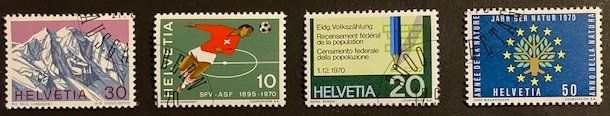 Tutti i francobolli: Sonderpostmarken ET gest. 1970 – Usato da Quartino venduto da Gutri44