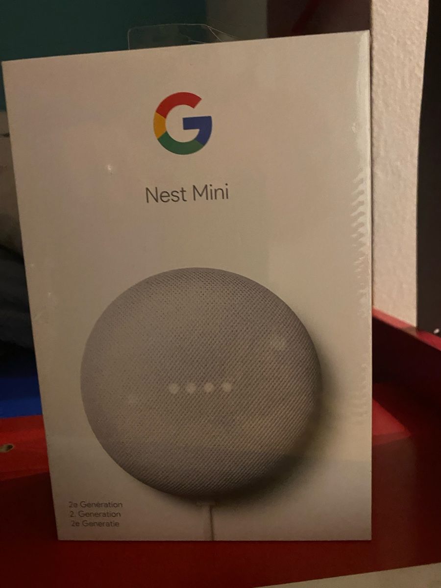Google Casse acustiche: Google Nest mini OVP smart Speaker OVP 2 Generation 2th Gen – Nuovo e nell'imballaggio originale da Amriswil venduto da samettigerli