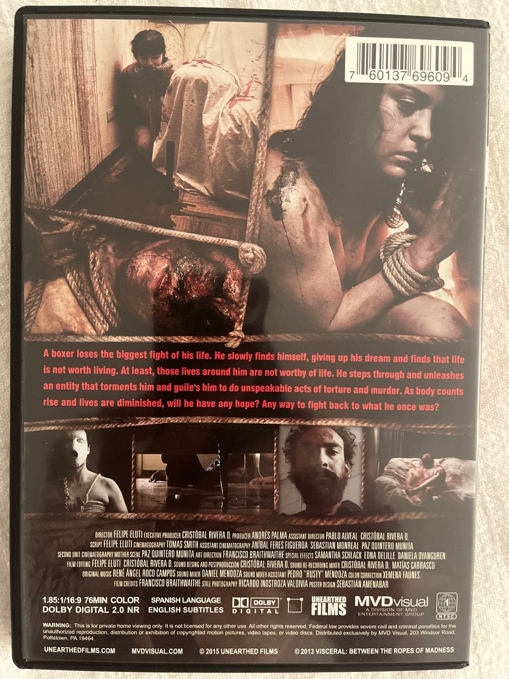 Tutti i DVDs: Visceral – Usato da Basel venduto da patku79 1