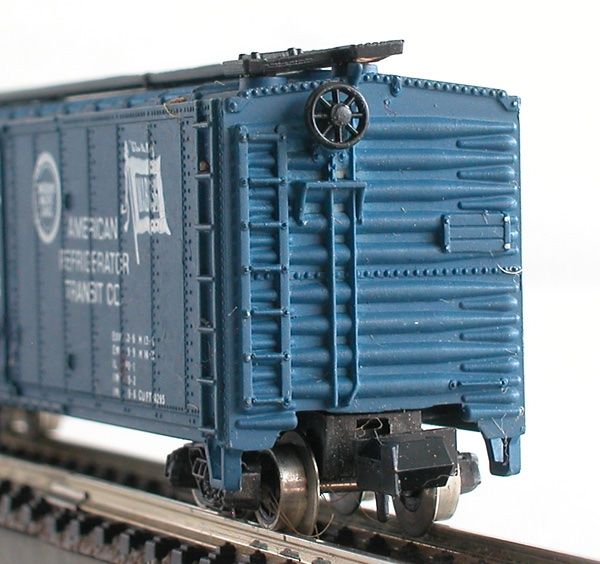 Modellini di ferrovie: Atlas US Box Car MODX Spur N – Usato da Oberwil BL venduto da Klang 2