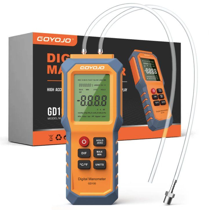 Misurare: Gas Manometer – Nuovo e nell'imballaggio originale da Geneve venduto da Titi2008 7