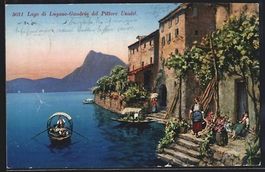 Gandria, del Pittore Usadel, Lago di Lug