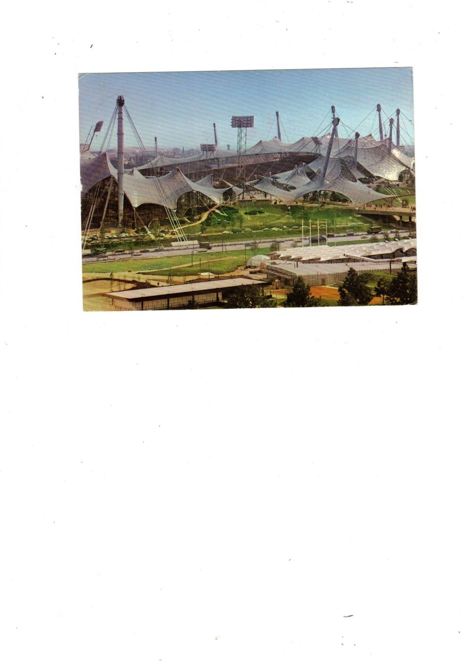 Ansichtskarten: Olympiade Olympia München 1972 Stadion – Gebraucht aus Widnau von Seppl480