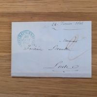 Document Préphilatélique Neuchâtel 1842 Locle
