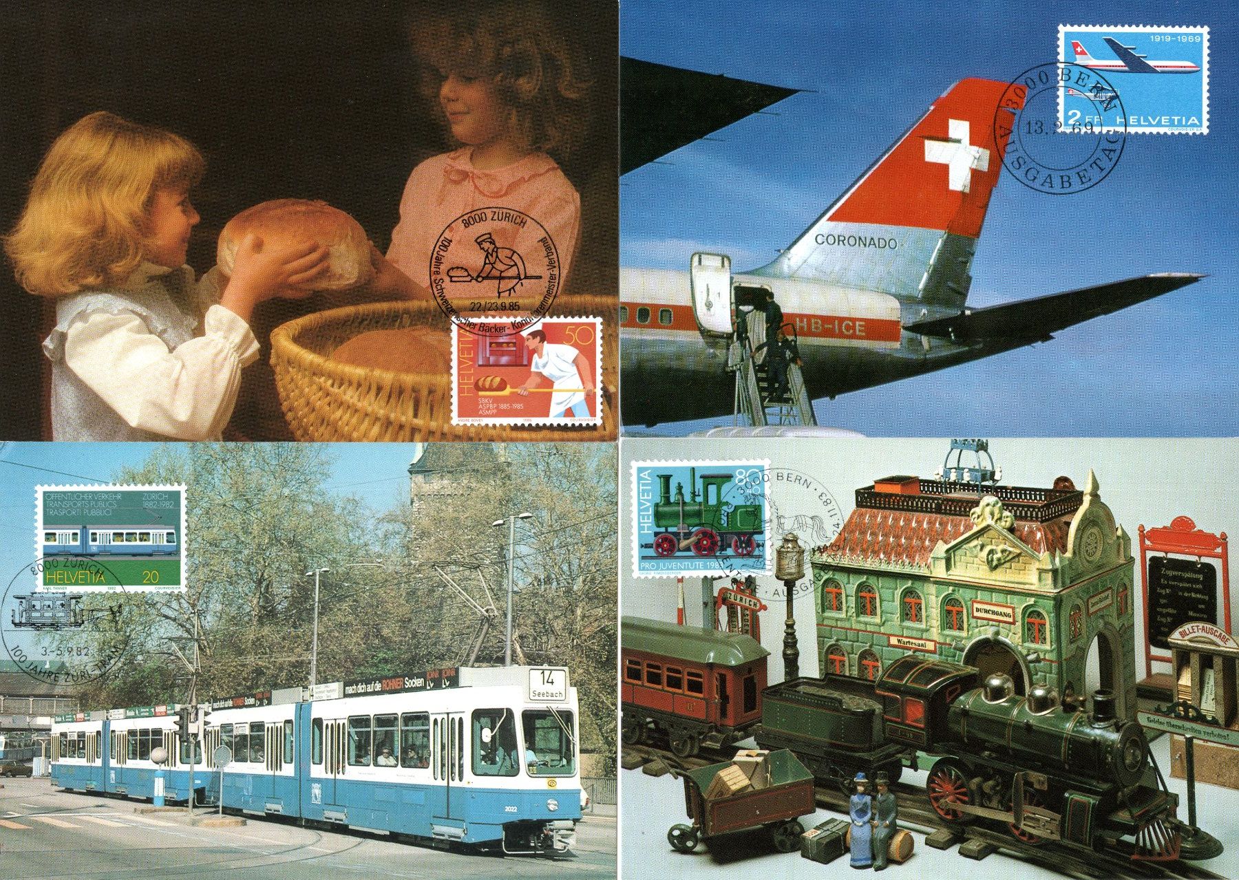Tous les timbres: 1962-2003 - 16 Maximumkarten siehe Bilder – D'occasion à Stein am Rhein par Huehnerhund 3