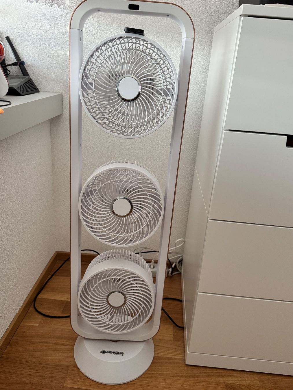 Ventilatori: Ventilateur design avec 3 ventilateurs – Usato da Morges venduto da con_jw6n 6