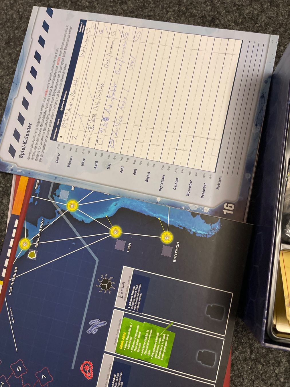 Giochi: Pandemic Legacy Season 1&2, deutsche Version – Usato da Thun venduto da BanjoDan 3