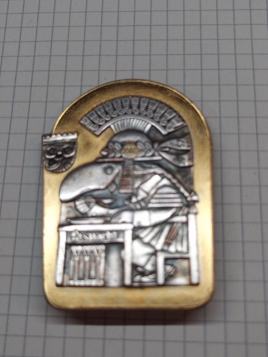 Basler Placchette & Badge: Basler Gold Blaggedde 1957 – Usato da basel venduto da markusb07
