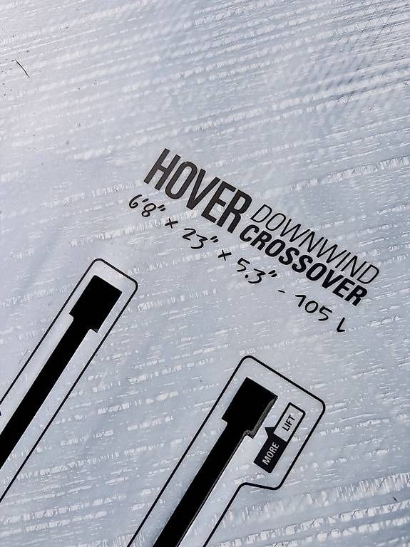 Naish Tavole da surf e di nuoto: Naish Hover Downwind Crossover 6'8", 105L – Usato da Richterswil venduto da Traemlis 2
