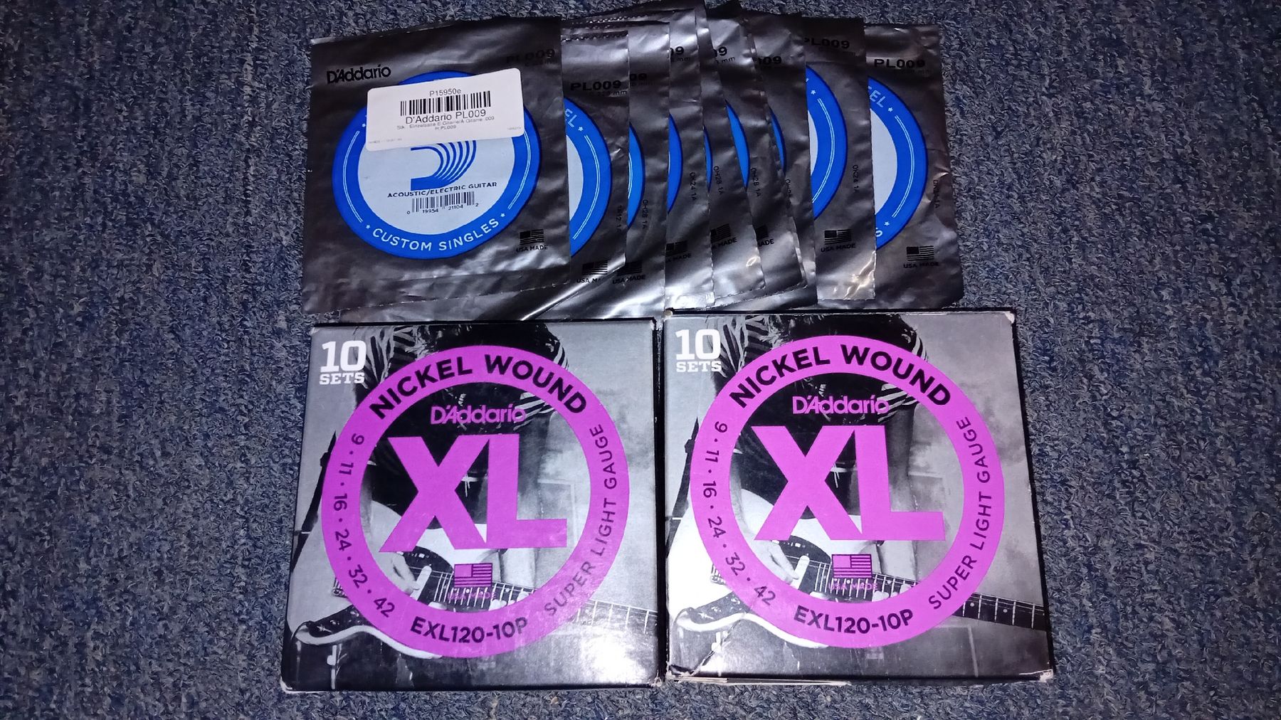 D'Addario Instruments de musique: D'Addario 9er Saiten – Neuf (Voir description) à Neuenkirch par Carstyletuner