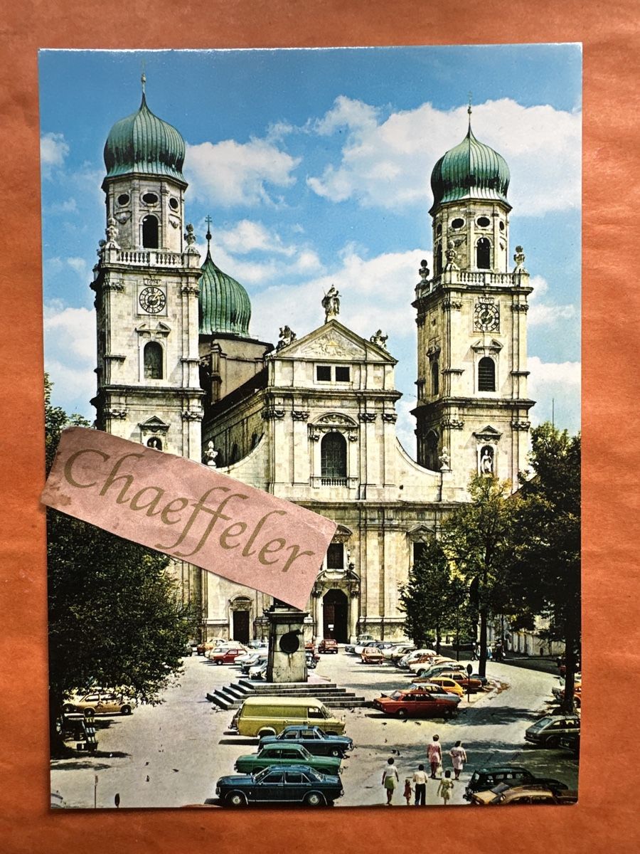 Cartoline postali: Alte Ansichtskarte Passau Dom - Dreiflüssestadt – Usato da Zürich venduto da Chaeffeler