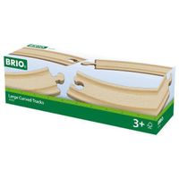 Brio Gebogene lange Gleise