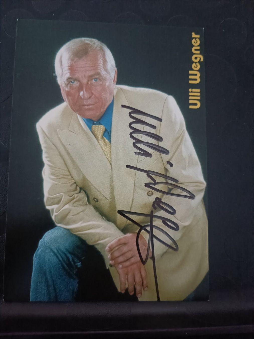 Autogramme: Ulli Wegner - Trainer Boxen – Gebraucht aus Menziken von Artographs