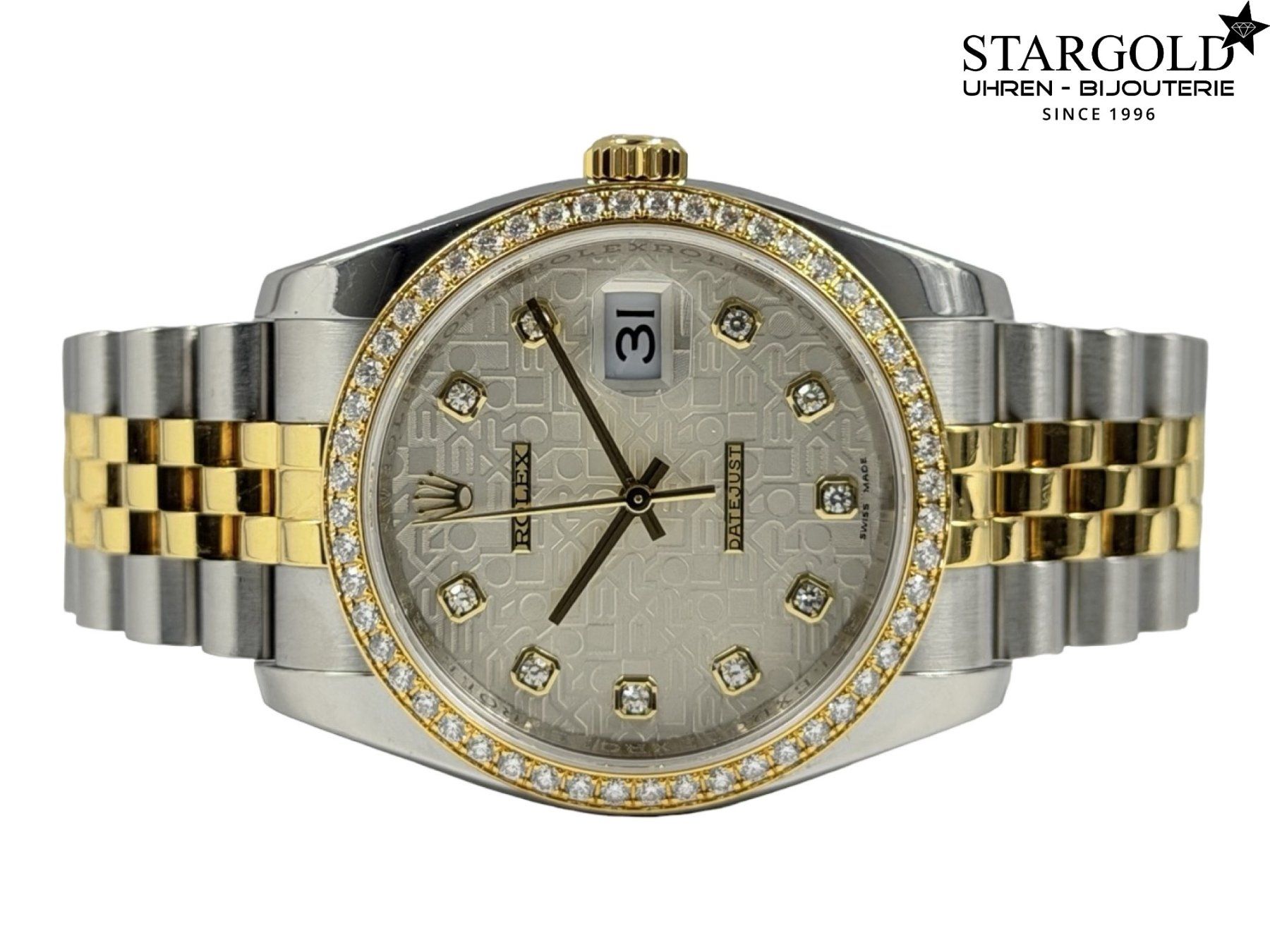 Rolex Orologi: Rolex Datejust 36 mit Diamanten - 116243 – Usato da Zürich venduto da Stargold-Uhren 4