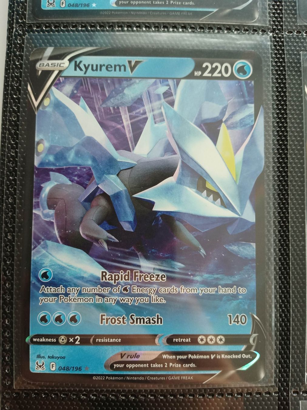 Pokémon Sammelbilder & Trading cards: Kyurem V – Gebraucht aus Altstätten SG von GGsGameshop