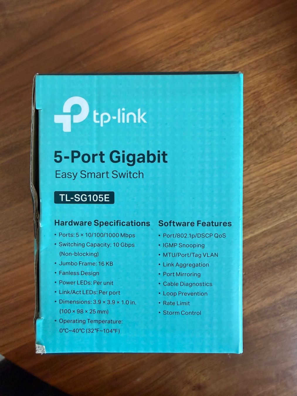 TP-Link Hub & Switch: TP Link 5-Port Gigabit Switch TL-SG105E – Usato da Horgen venduto da Auction-Kings 2