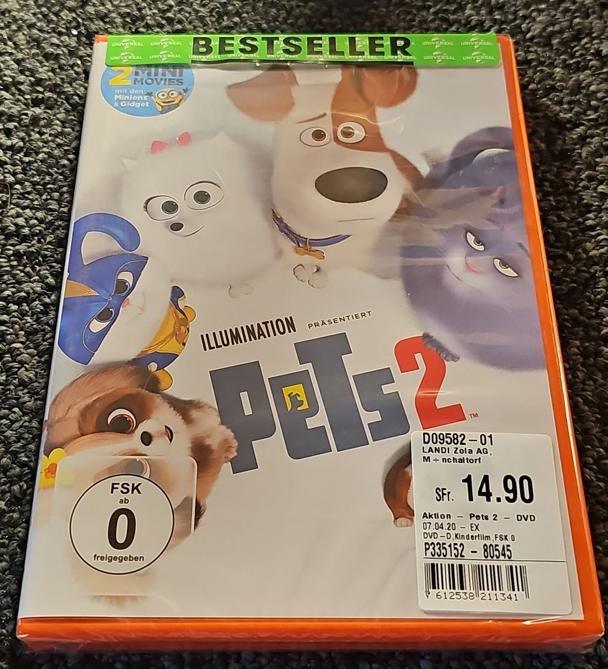 Tutti i DVDs: Pets 2 Neuverpackt – Nuovo e nell'imballaggio originale da Ruswil venduto da jan_bxl5