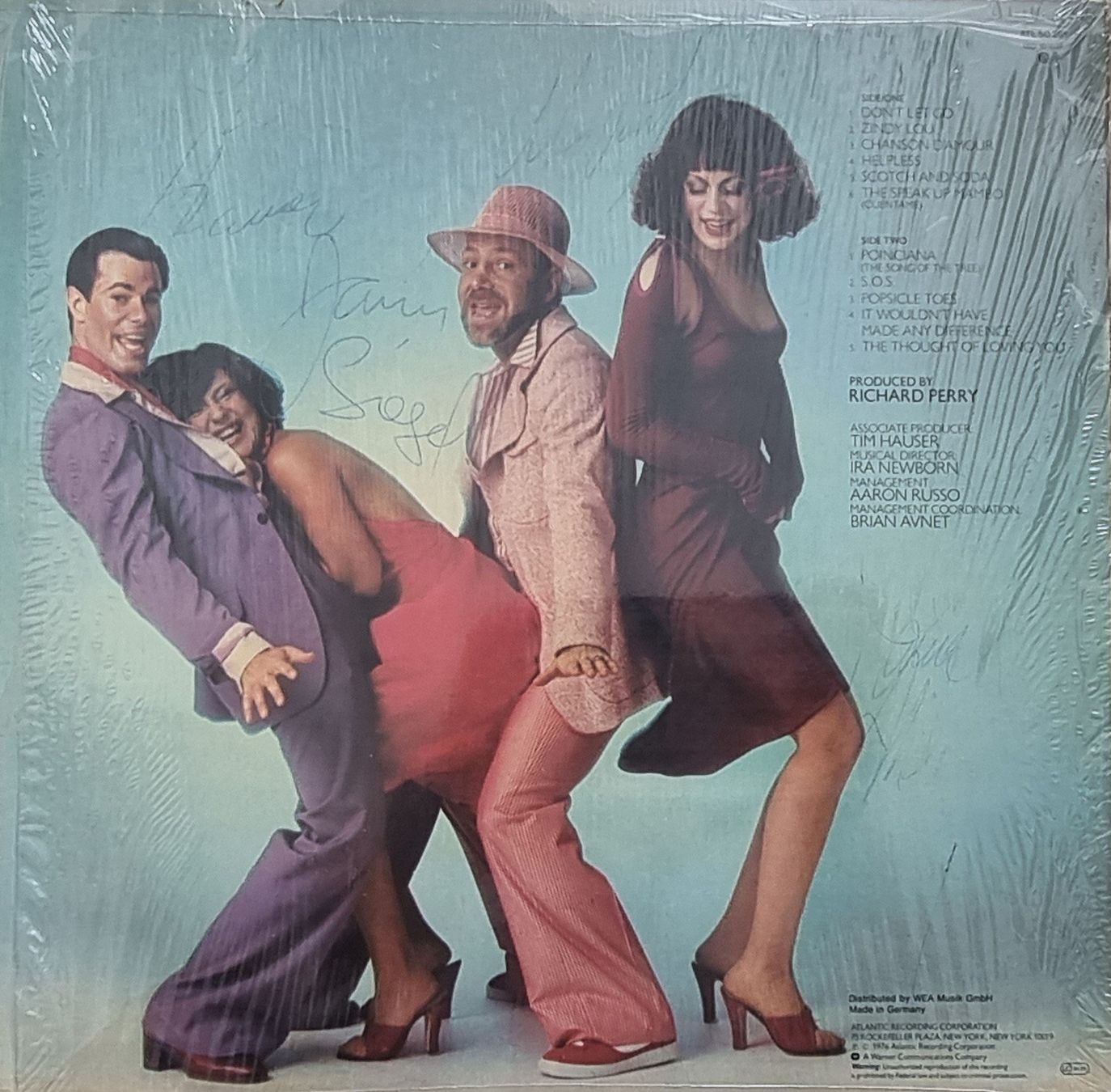 Vinyles: LP Manhattan Transfer / Coming Out / SIGNIERT – D'occasion à Oetwil am See par fineli2 1