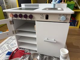 Wooden Kitchen Set with Accessories good condition