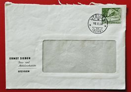 FIRMA ERNST SIEBER BAU MÖBEL WERKSTÄTTE UTZIGEN BERN 1950
