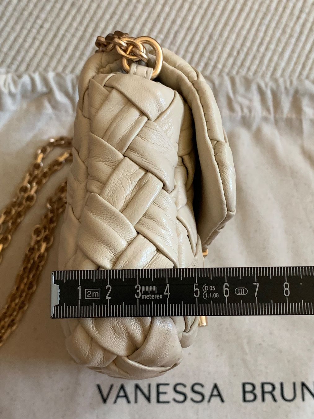 Vanessa Bruno Borse da donna: Sac Moon Vanessa Bruno neuf cuir d’agneau tressé – Nuovo e nell'imballaggio originale da Gland venduto da TallyEva 9