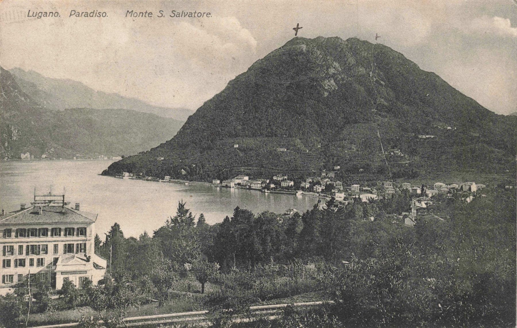 Ansichtskarten: Lugano S. Salvatore – Gebraucht aus Biasca von Blenio71