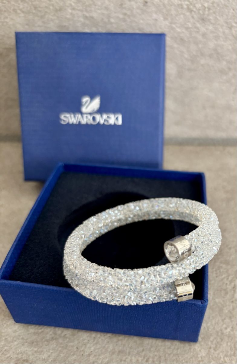 Swarovski Bracciali & Braccialetti: NEU: Swarovski Crystaldust Double Armreif – Nuovo e nell'imballaggio originale da Oberdorf SO venduto da misijael